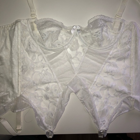 Corset Lingerie Bustier Top All Removable Straps - Picture 9 of 9